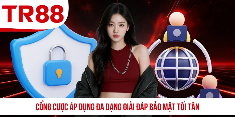 Cổng cược áp dụng đa dạng giải đáp bảo mật tối tân
